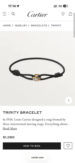 Cartier Love Bracelet — Saved from Safari